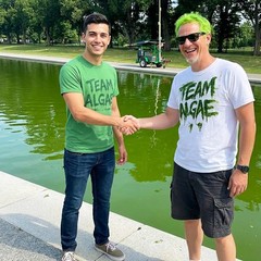 Team Algae Shirt | Reflecting Pool Protest Tee