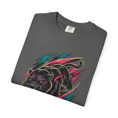 Retro Sport Saber Panther T-Shirt Graphic