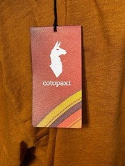 Cotopaxi Disco Wave Organic T-Shirt Men’s XL Saddle Retro Graphic NWT