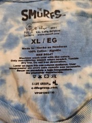 C Life Group Smurfs graphic tie-dye t-shirt Size XL(153)