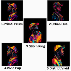 Pop Art Hip Hop Graphic T-Shirt, Comfort Colors T Shirt, Unisex Streetwear Tee