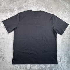 PRADA Men’s Black Cotton Jersey Crew Neck Logo T-Shirt Size Medium Regular