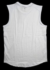 Kenneth Cole Men’s Active Tech Muscle Tee Stretch Soft Cotton UPF 50+ White