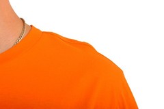 Hugo Boss Men’s “T-Shirt RN” Regular Fit Orange Short Sleeve T-Shirt US L IT 52
