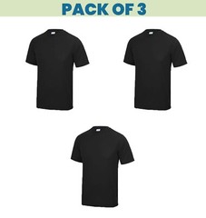 Pack 5 & 3 Just Cool AWDis T-Shirt Plain Casual Wear stag do hen Unisex JC001