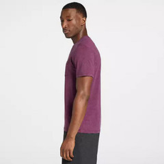 VRST Men’s Essential Pocket Tee, Dark Cranberry, Medium