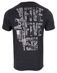 Howitzer Style Men’s T-Shirt 556 CORE Military Grunt MFG