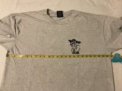 Vintage 90s Bad Boy Club Gray Single Stitch Cotton T Shirt Mens XL USA Made