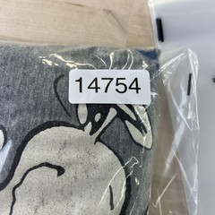 Vintage Peanuts Snoopy Shirt Mens OS Sleep Shirt Gray Tooele Army Depot Tee