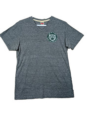 Homage Ohio University Bobcats V-Neck T-Shirt Men M Gray Tri-Blend Soft USA Made