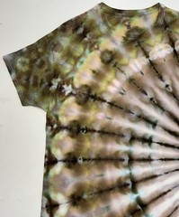 Hanes Handmade Ice Dye Unisex Adult T-Shirt Size Large Color Wild Thing Tee NEW