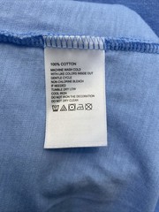 Tommy Bahama Men’s Medium Sky Blue Crew Neck T-Shirt Cabo Bay Tee SS NWT