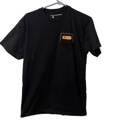 On Offroad Shirt Men Medium Black Cotton Dirt Mode Pocket Lightweight Casual Tee