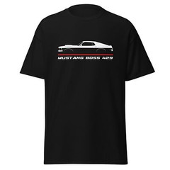 Premium T-shirt For Ford Mustang Boss 429 1969-1970 Enthusiast Birthday Gift