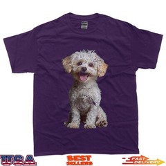 Maltipoo Dog Motif Pet Artwork Maltipoo T-Shirt