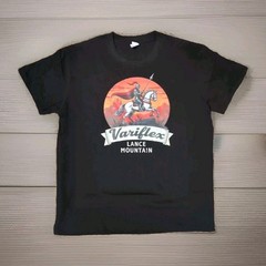 Lance Mountain Variflex Retro Skateboard T Design Large T-Shirt L Black Knight
