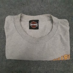 Harley Davidson T Shirt Mens L Gray Hillbilly HD Gatlinburg TN Motorcycles Biker