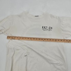 Vintage Sigma Nu Kappa Kappa Gamma Around the World Exchange Shirt XL White VTG