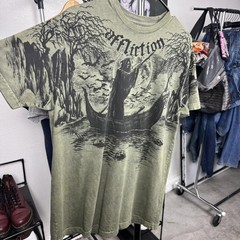 Affliction Grim Reaper Y2K Graphic Men’s Tee