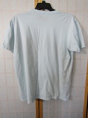 HEVI Hawaii Baby Blue 100% Cotton Logo Crew Neck T-Shirt Men’s Size XL