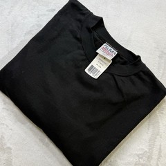 Vintage Pluma Heavyweight Cotton T Shirt USA Made Blank XL 90s NWT NOS