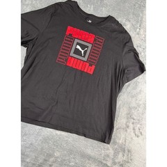 men’s 3XL black and red Puma t-shirt good condition