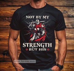 Christian Faith Warrior Shirt Armor of God Crusader Religious Bible Verse Gifts