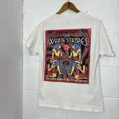 Vintage 05’ The White Stripes Get Behind Me Satan Tour T-Shirt Tee Size Medium