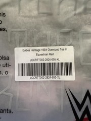 CIVIL REGIME x WWE EDDIE GUERRERO OVERSIZED T SHIRT XL