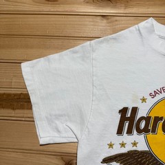 Vintage 90s Hard Rock Cafe Washington DC Bald Eagle Souvenir T-Shirt USA Medium