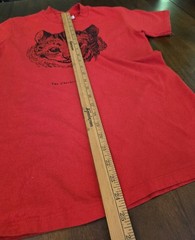 Alice in Wonderland Cheshire Cat Single Stitch T-Shirt Vintage 90s Sz M Stedman