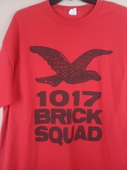 Y2K VTG Rare Gucci Mane Waka 1017 Brick Squad Logo T-Shirt Hip Hop Rap Mens 2XL