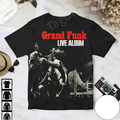 Hot New Grand Funk Railroad Live All Over Print Shirt 3D Full Sizes Tee SE1900