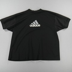 Vintage 90s Adidas Mesh Jersey Black Mens Size XL Athletic Boxy Fit Gym Workout