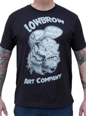 NEW Men’s Black Market Art Lowbrow Swamp Monster Trash Tattoo T-Shirt