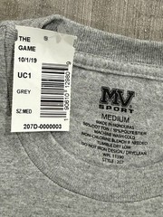 USCG U.S. Coast Guard Academy 1886 Ash Gray T-Shirt – Size M – NEW WITH TAGS