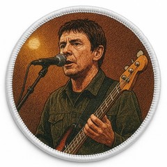 Mani Mounfield ARTIST Sketch Patch Badge