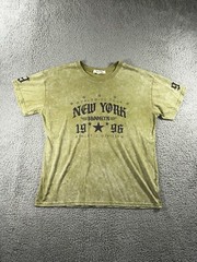 Vince And Valley T Shirt Men Medium Brooklyn New York 1996 Graphic Crystal Wash