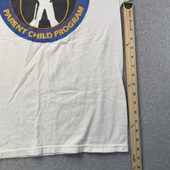 Vintage U.S. Space Camp Parent Child Program T-Shirt Small Tultex USA Rocket