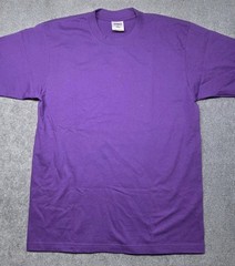 Shaka Wear TShirt Lot Mens L Super Max Heavyweight Blank Tee Green Orange Purple
