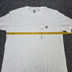 Timberland 100% Cotton T-Shirt Men’s Size Medium White Home in the Outdoors New
