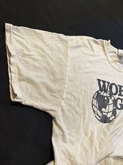 VERY RARE VINTAGE GLOBE VERSION WORLD GYM TSHIRT XL SHIRT EXTRA LARGE AUTHENTIC