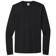 Hanes Men’s ComfortSoft Essential-T 100% Cotton Long Sleeve S-3XL T-Shirt 5286