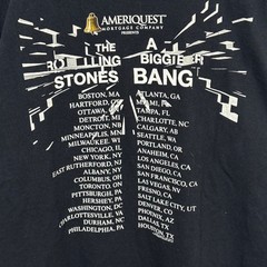 【anvil】 00s The Rolling Stones Bigger Bang Tour Tee ベロマーク 2005 ツアーTシャツ S-5666