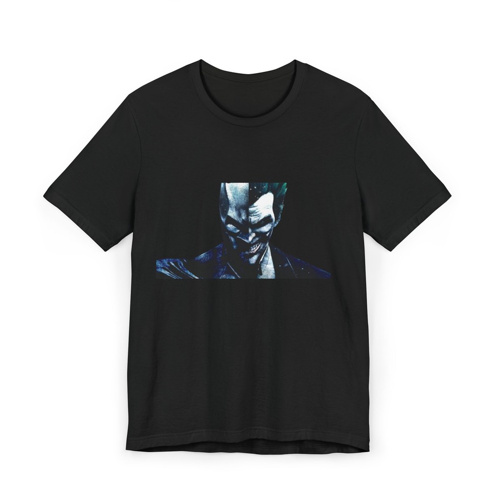 Joker Portrait T-Shirt | Batman Logo Back