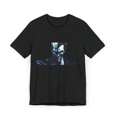 Joker Portrait T-Shirt | Batman Logo Back