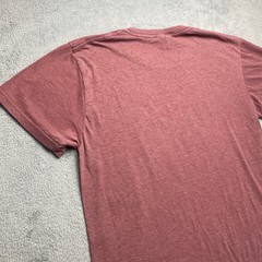 Volcom T-Shirt Mens Sz Medium Maroon Short Sleeve Graphic Logo Surf Skate Snow