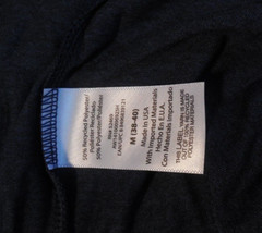 NWT ATHLETIC WORKS MENS M (38-40) Dark Blue Core Jersey Active Dri-Works T-Shirt