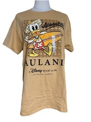 Hawaii Aulani Disney Resort Spa Aloha Donald Duck Medium T-shirt Short Sleeve