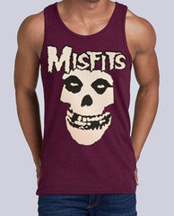 Misfits Punk Rock Band Black Tank Top (Various Colors)